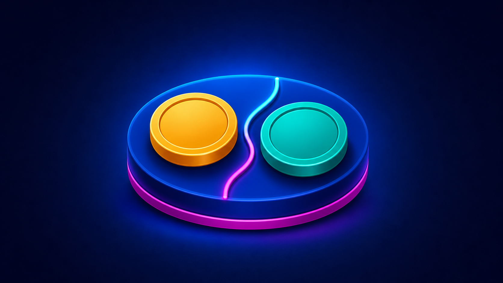 Split coin type icon for TheWinZone Casino bonus reading